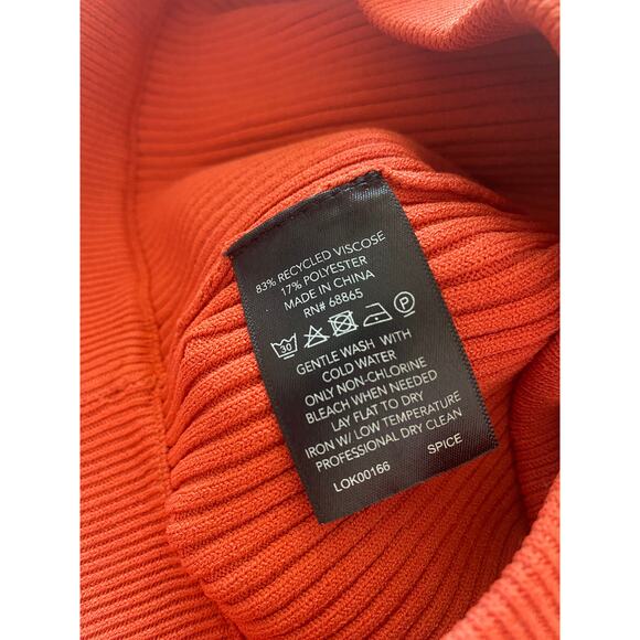 LE ORE RIMINI RIB KNIT FLARED PANTS NWOT SIZE XS - Picture 9 of 9